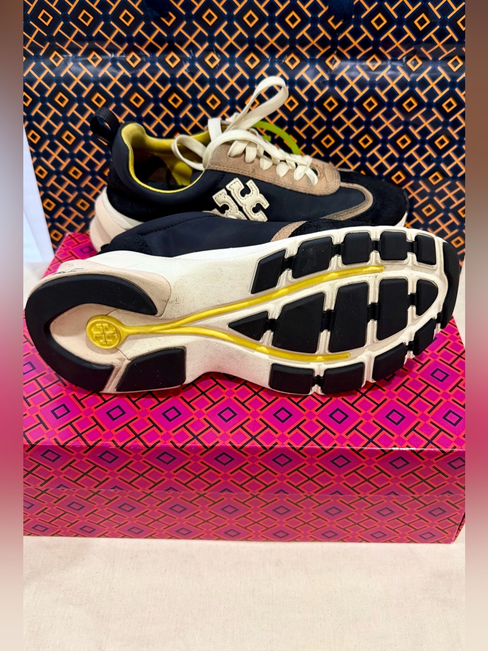 Tory Burch Good Luck trainers size 6 - Picture 6 of 7